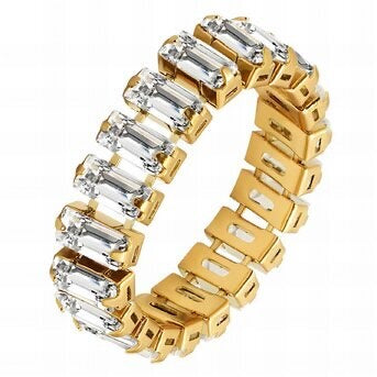 Infinite Brilliance CZ Eternity Band Ring