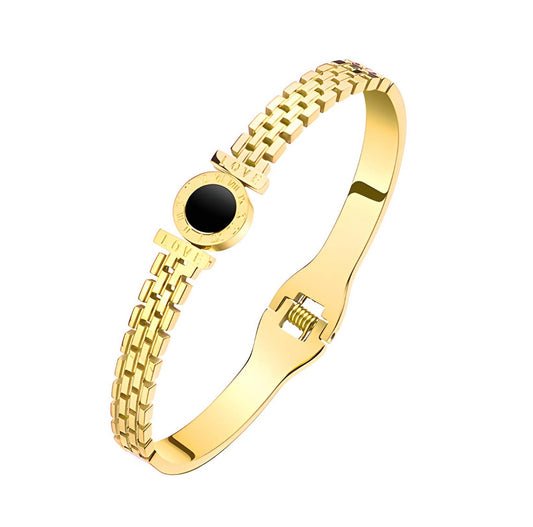 Timeless Elegance Hinge Bangle Bracelet