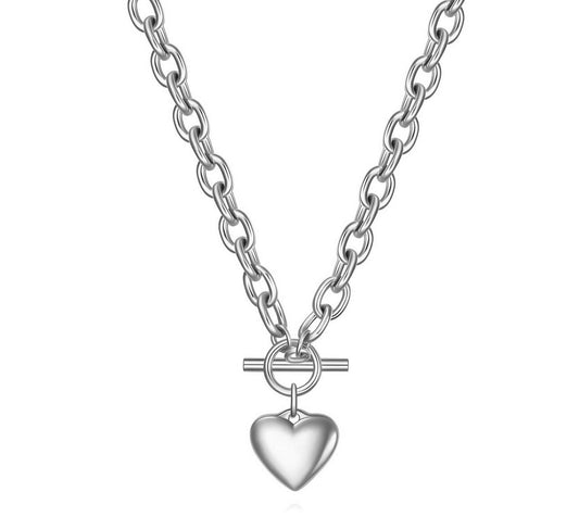 Unbreakable Love Heart Pendant Necklace