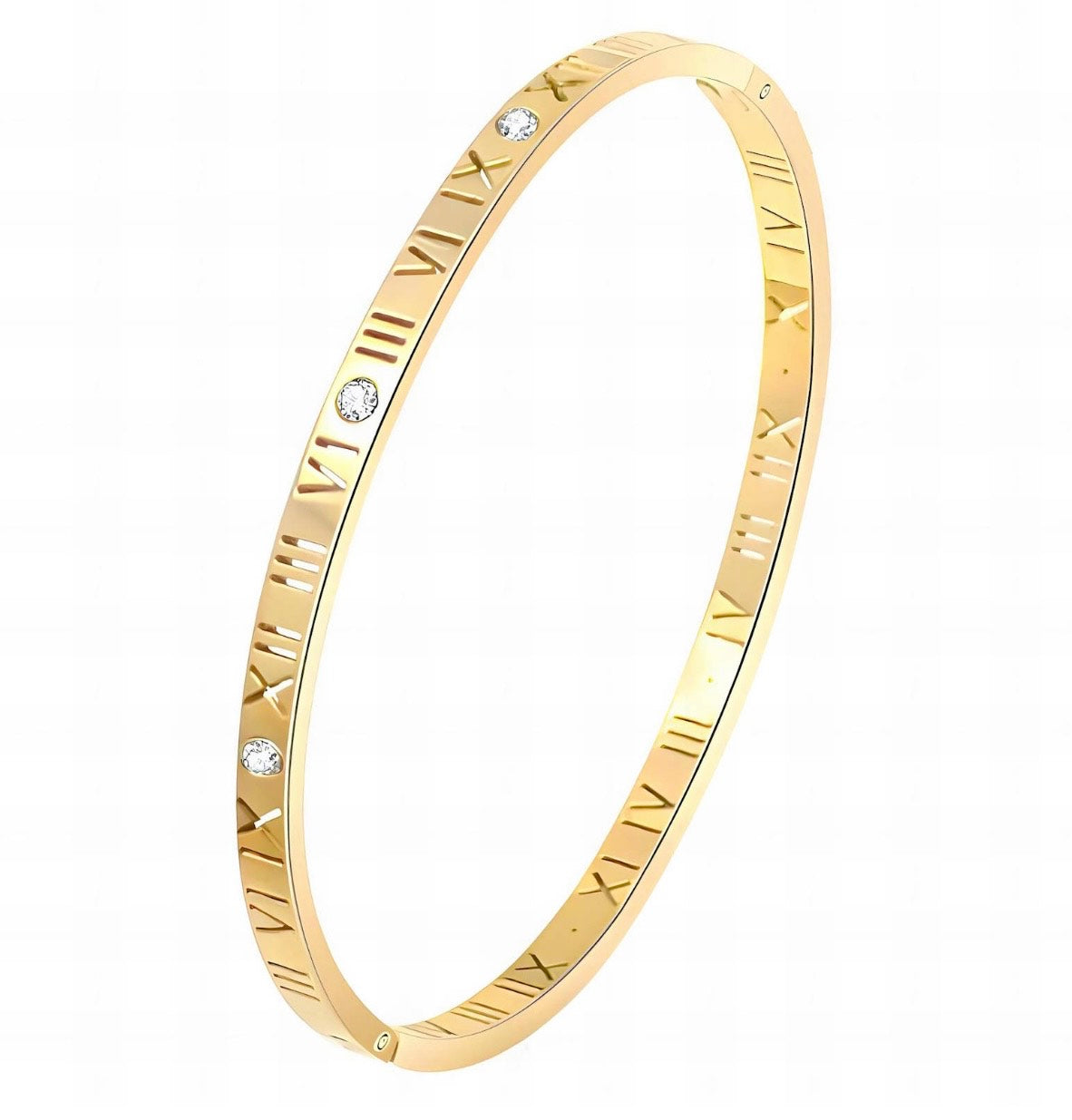 Timeless Radiance Stackable CZ Bangle Bracelet